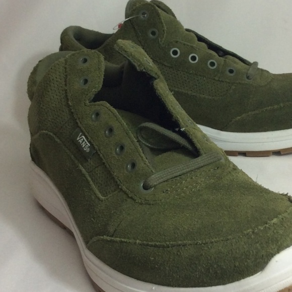 NWT Vans Style 201 Green Unisex Sneakers - Picture 3 of 5